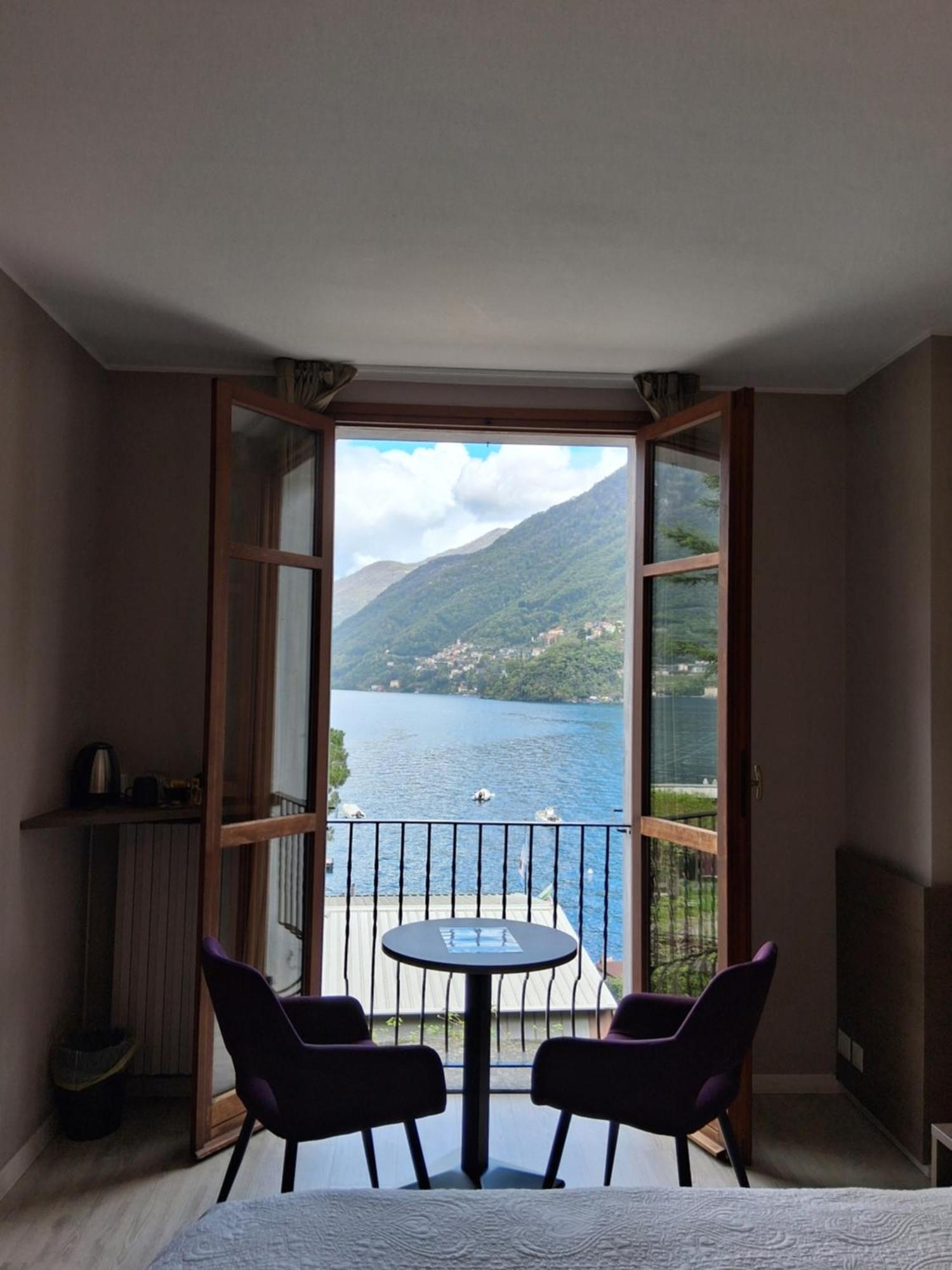 Hotel Ristorante Vapore Faggeto Lario Exterior photo